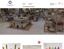 Tablet Screenshot of decoracionalcazaba.com